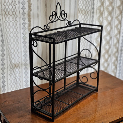 Southern Living At Home Estate Metal Wall Shelf
