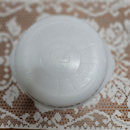 Vintage Glasbake Brown Tulip Round Casserole Dish 2 QT