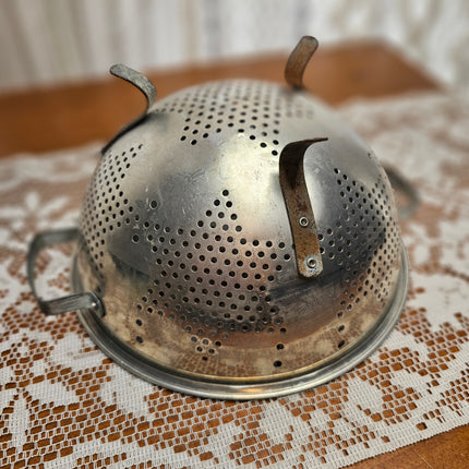 Vintage Aluminum Star Colander