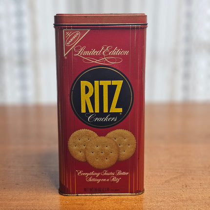 Vintage Ritz Crackers Limited Edition 1986 Tin