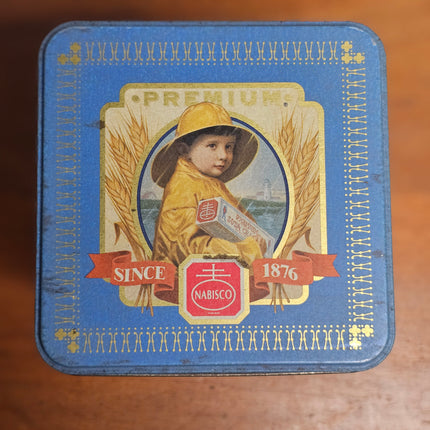 Vintage Premium Saltine Crackers 1993 Tin