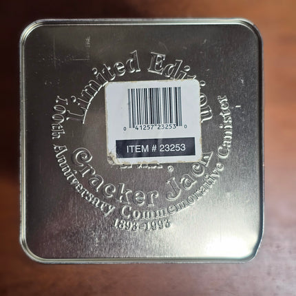 Vintage Cracker Jack 1993 100th Anniversary Tin