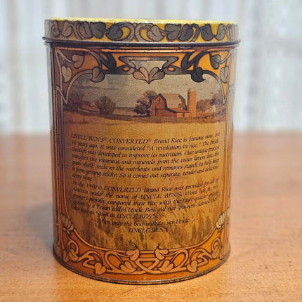 Vintage Uncle Ben's 1983 40th Anniversary Tin