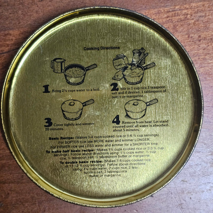 Vintage Uncle Ben's 1983 40th Anniversary Tin