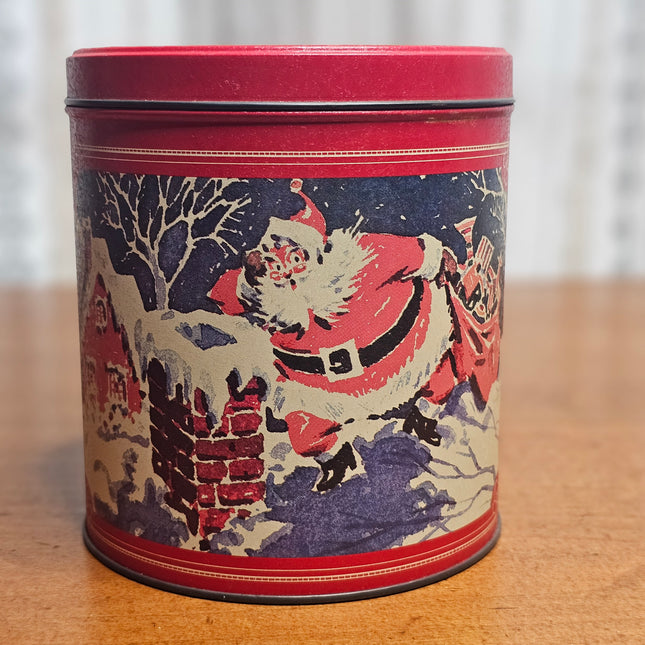 Vintage Baker's Estate Shortbread Cookies Holiday Tin