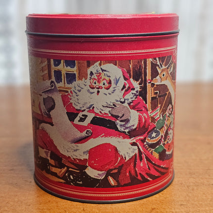 Vintage Baker's Estate Shortbread Cookies Holiday Tin