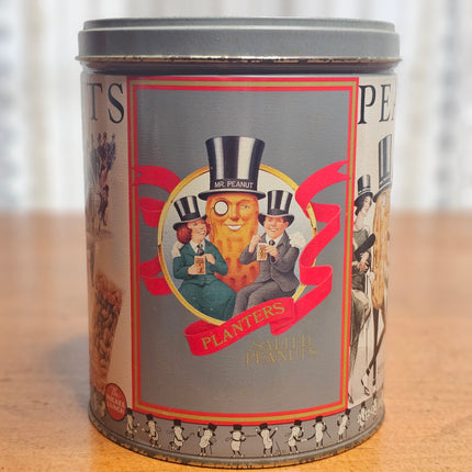 Vintage Planters Salted Peanuts 1989 Tin