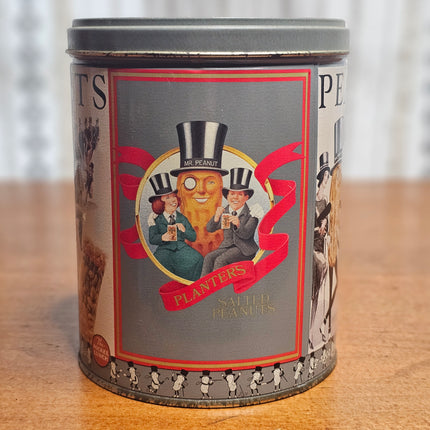 Vintage Planters Salted Peanuts 1989 Tin