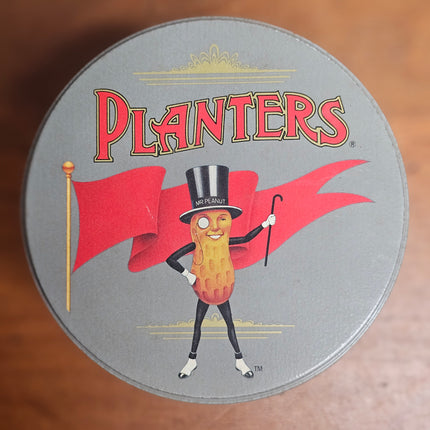 Vintage Planters Salted Peanuts 1989 Tin