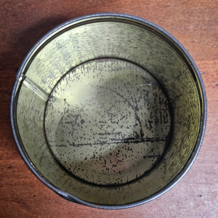 Vintage Meadow Gold Vanilla Ice Cream Tin