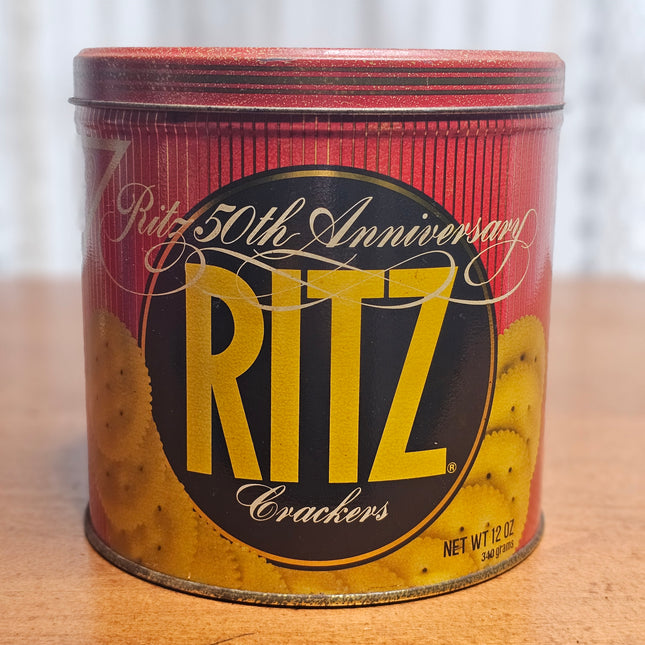Vintage Ritz Crackers 1984 50th Anniversary Tin
