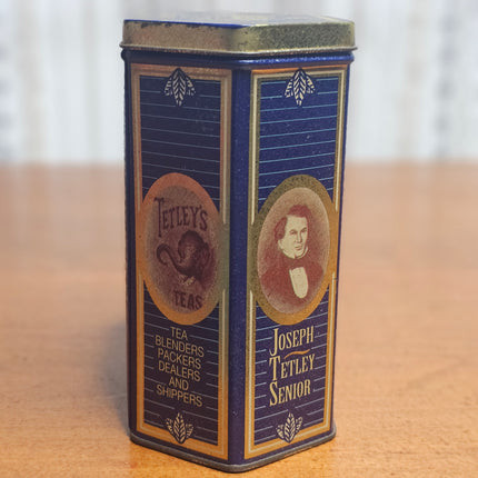 Vintage Tetley Tea Octagonal Tin