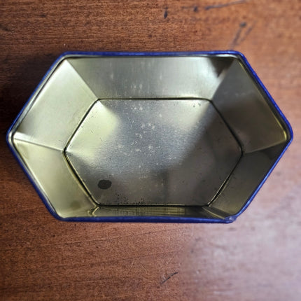 Vintage Tetley Tea Octagonal Tin
