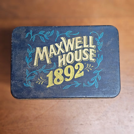 Vintage Maxwell House 1892 100th Anniversary 1992 Tin