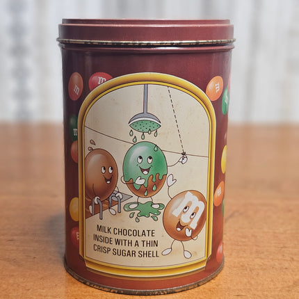 Vintage M&M's 1990 50th Birthday Tin