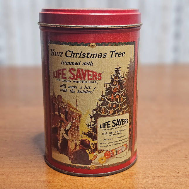 Vintage Life Savers 1988 Holiday Tin