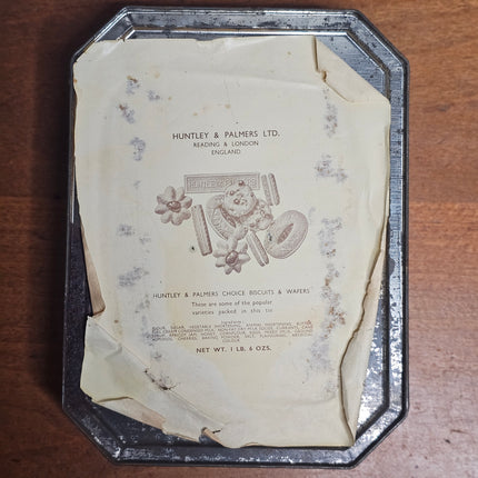 Vintage Huntley Palmers Biscuit Tin