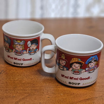 Campbell's 1993 and 1997 Set of 2 M'm! M'm! Good! Mug Cups