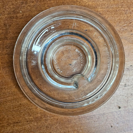 Vintage 1940's Glass Chicken Waterer Base
