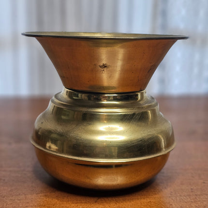 Vintage Brass Spittoon