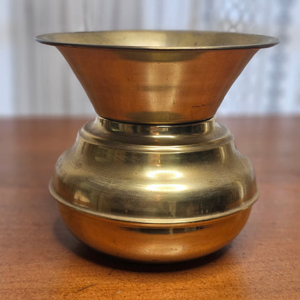 Vintage Brass Spittoon