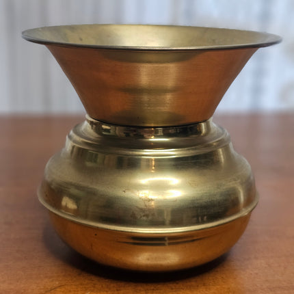 Vintage Brass Spittoon