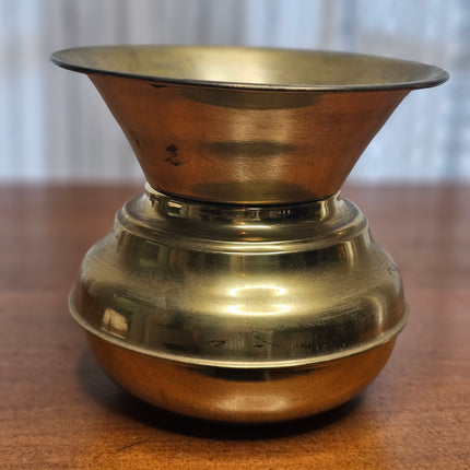 Vintage Brass Spittoon