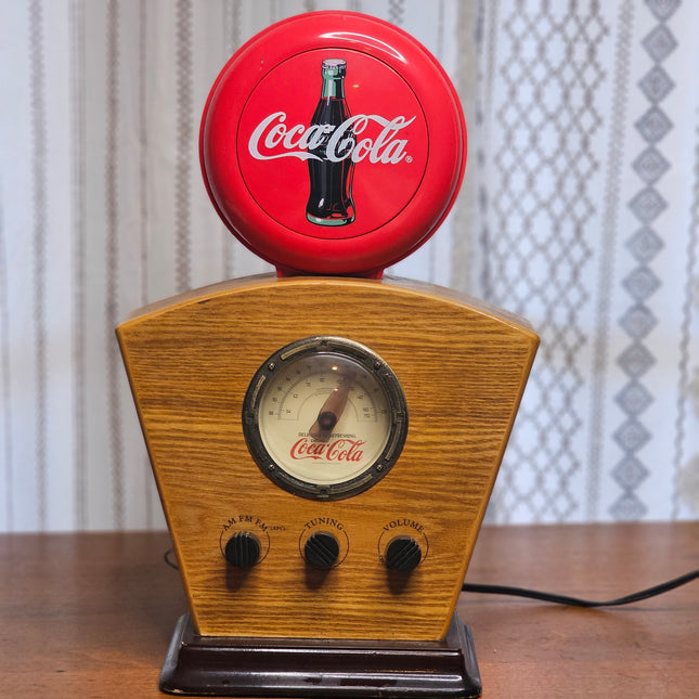 Vintage Coca-Cola AM/FM Radio