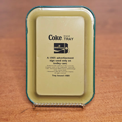 Vintage 1989 Coca-Cola Tip Tray