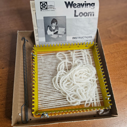1976 Whiting Adjustable Steel Weaving Loom