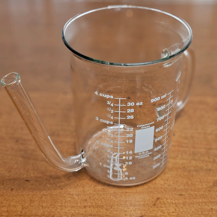 Vintage Catamount Glass 4-Cup Gravy Fat Separator Measuring Beaker