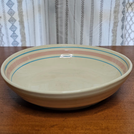 Vintage Large McCoy Pottery Stoneware Chop Bowl