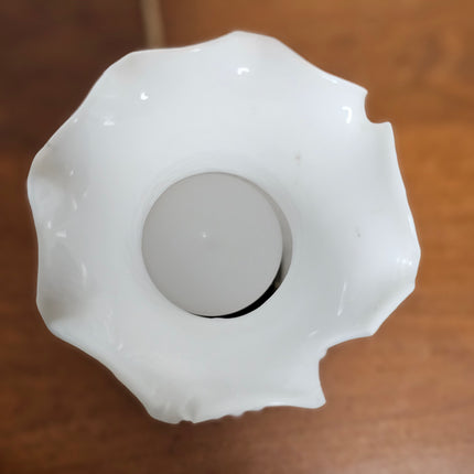 Vintage Milk Glass Hobnail Lamp