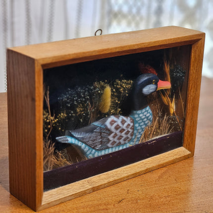 Vintage Duck Wall Shadow Box