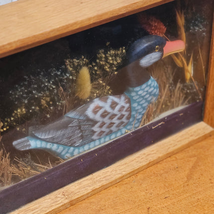 Vintage Duck Wall Shadow Box