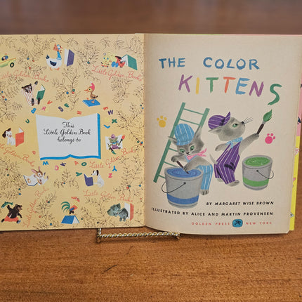 Little Golden Book | The Color Kittens 1958