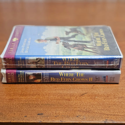 Where The Red Fern Grows | Where The Red Fern Grows II VHS Lot
