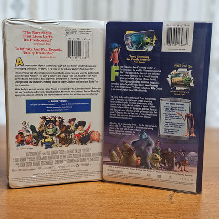 Disney Pixar VHS Lot