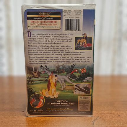 The Fox and the Hound Gold Collection VHS 1994