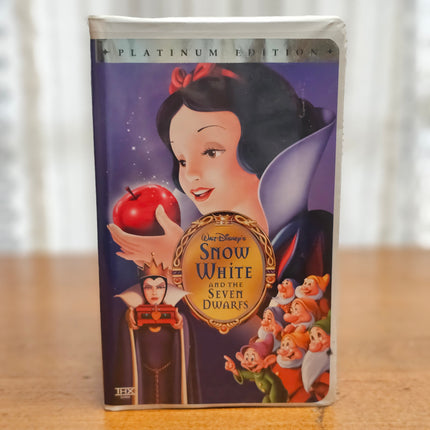 Snow White and the Seven Dwarfs Platinum Edition VHS 2001