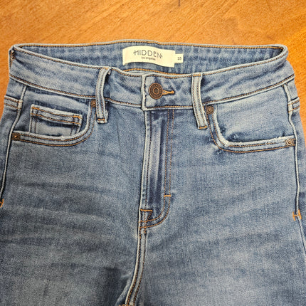 HIDDEN JEANS | Women's Straight Leg | Medium Wash | Waist Size 25