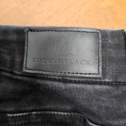 BUCKLE JEANS | BLACK | Women's Cropped Straight |  25 x 28