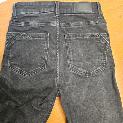 BUCKLE JEANS | BLACK | Women's Cropped Straight |  25 x 28