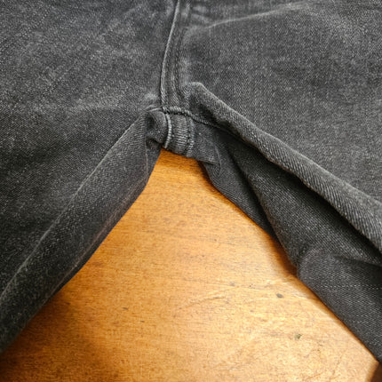 BUCKLE JEANS | BLACK | Women's Cropped Straight |  25 x 28
