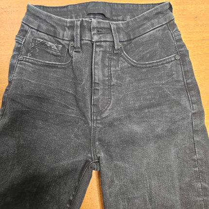 BUCKLE JEANS | BLACK | Women's Cropped Straight |  25 x 28