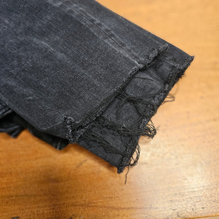 BUCKLE JEANS | BLACK | Women's Cropped Straight |  25 x 28