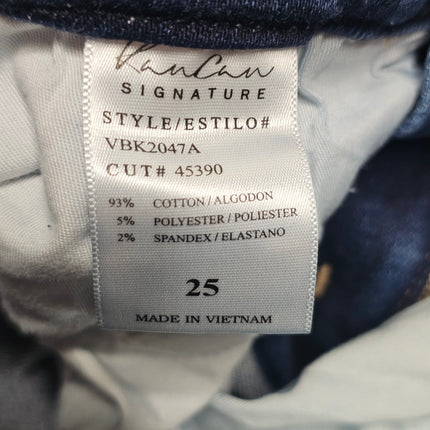KANCAN SIGNATURE JEANS | Women's High Rise Cropped Flare |  Waist Size 25