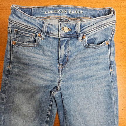 AMERICAN EAGLE JEANS | Women's Kick Boot Low Rise | Size 00