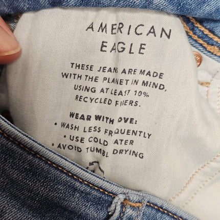 AMERICAN EAGLE JEANS | Women's Kick Boot Low Rise | Size 00