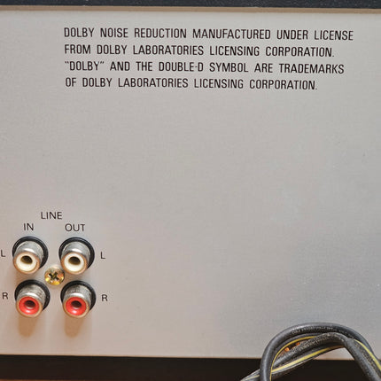 Optimus SCT-49 High-Speed Dubbing Stereo Cassette Deck